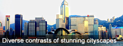 Diverse contrasts of stunning cityscapes 
